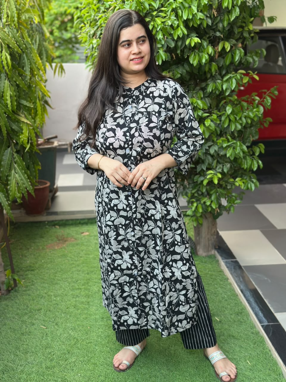 Gulzar kalamkari cotton cord set