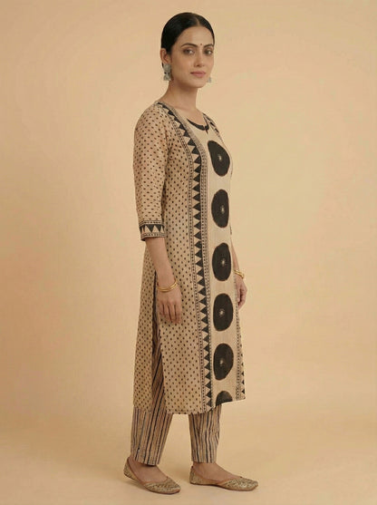 Kiara Cotton kurta Set with dupatta