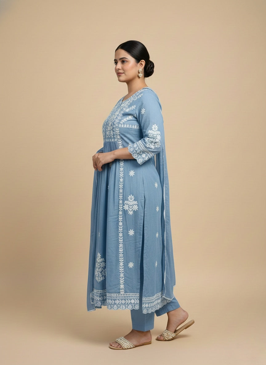 Bani Cotton kurta Set with dupatta
