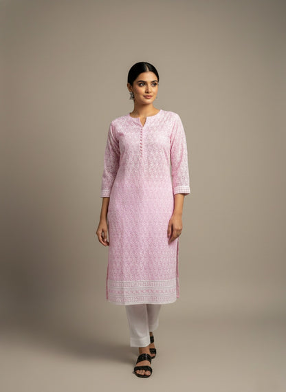 Cotton Kurta Pant Set