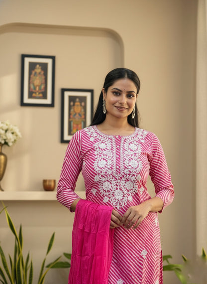 Premium Cotton Suit For Women PNKL