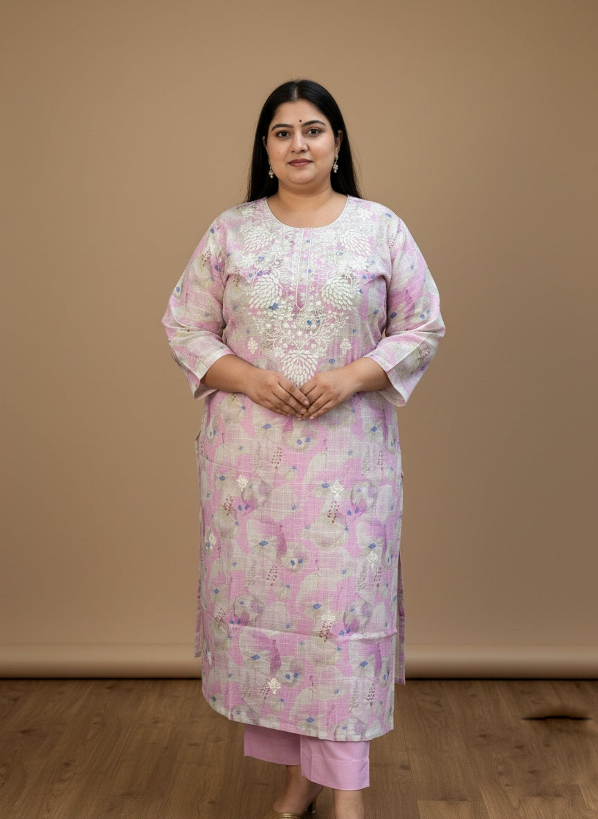 Linen Cotton Suit Set