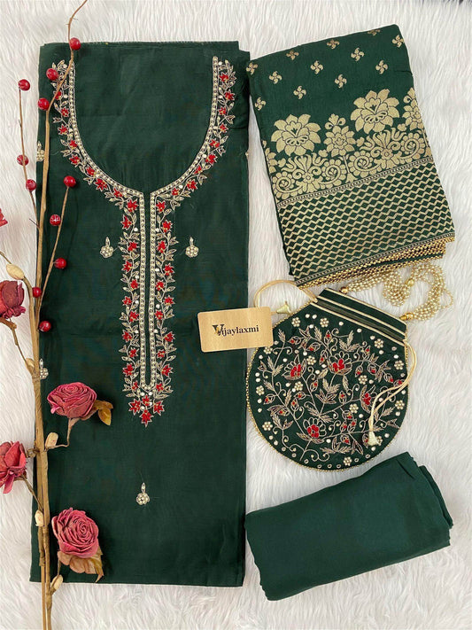 unstitched suit - Vijay Laxmi