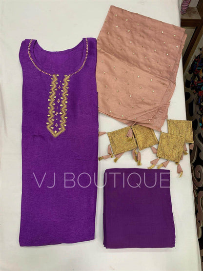 unstitched suit 04 - Vijay Laxmi